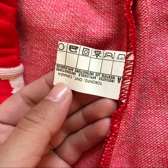 Vintage Red Maple Leaf Pants Size Large Long - Picture 3 of 7